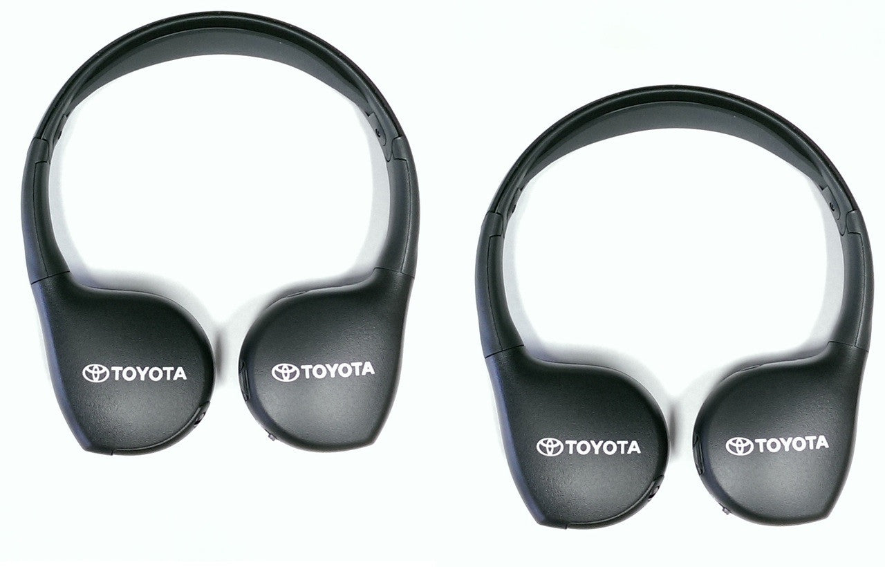 Toyota Tundra OEM Original Authentic Dual Channel Folding IR Wireless Headphones
