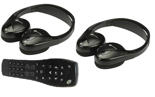 2007-2014 Chevy Suburban Folding Headphones and Remote Combo