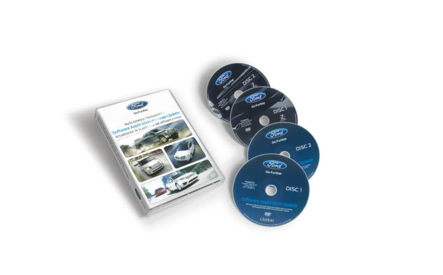 2011 Ford F-150 Navigation DVD Discs Map Update
