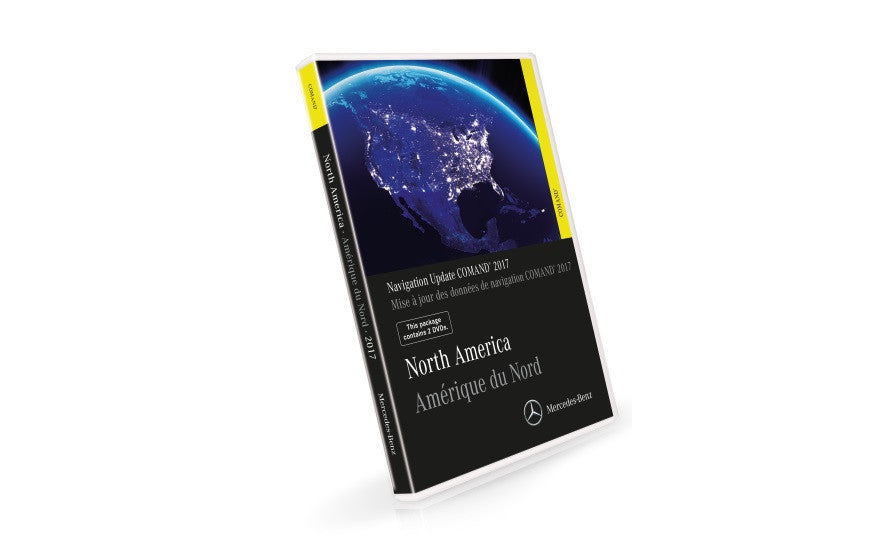 2010 Mercedes-Benz CLS Navigation DVD Discs Map Update