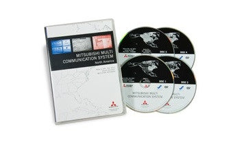 2010 Mitsubishi Motors Endeavor Navigation DVD Discs Map Update