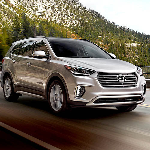 2017 Hyundai Santa Fe (6 or 7 seats) Navigation USB Map Update
