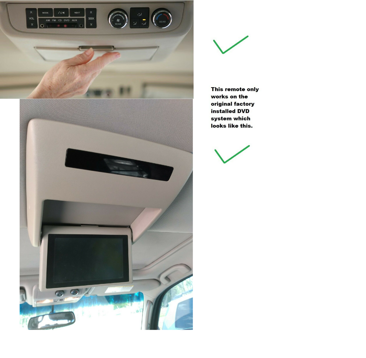 2006  Titan Compatible Wireless DVD Headphones and DVD Remote