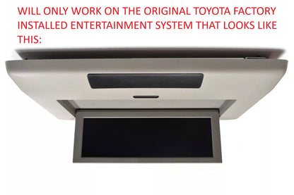 Toyota Sienna Wireless Headphones and Remote 2011 2012 2013 2014; Pre-Programmed