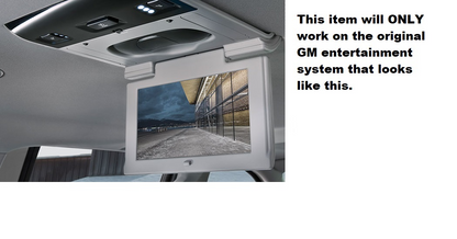 2016 Chevy Silverado BluRay DVD Remote And Wireless Headphones