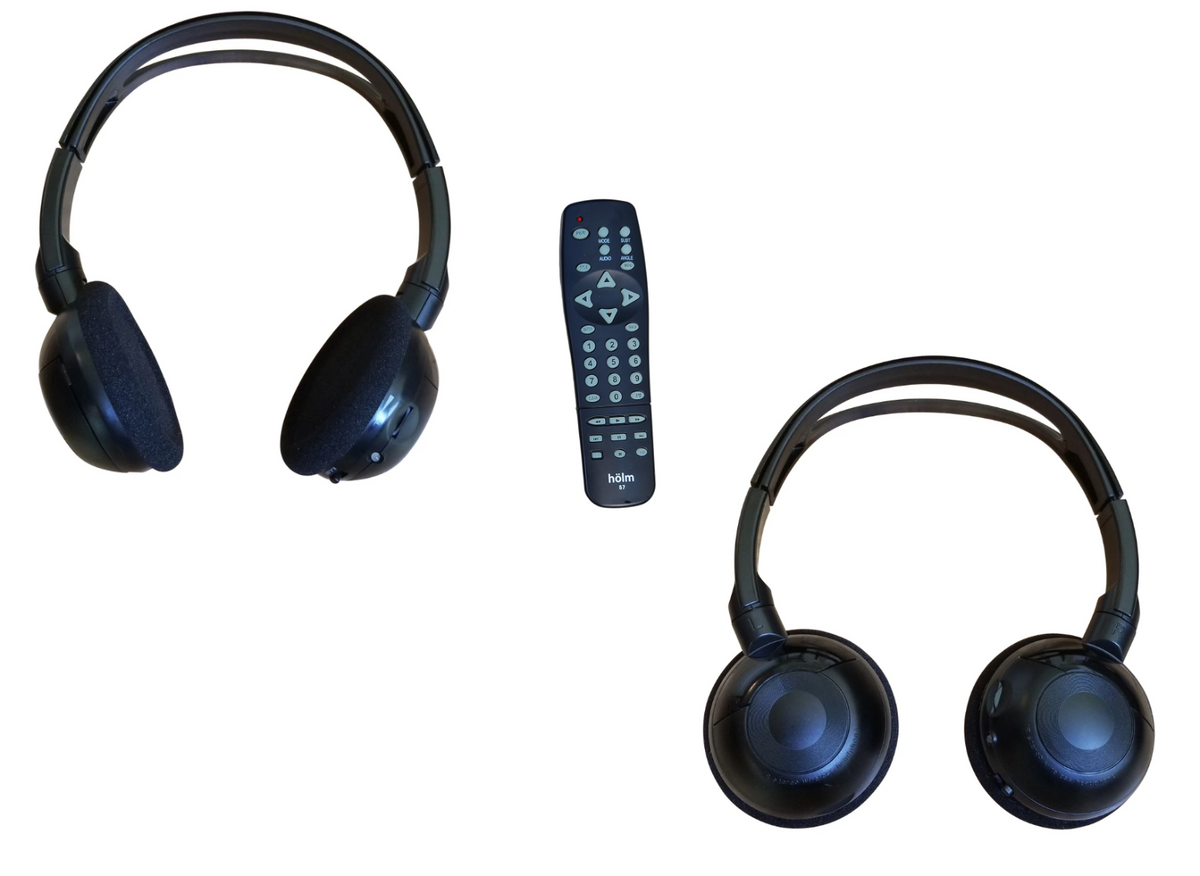 2009 Titan Compatible Wireless DVD Headphones and DVD Remote