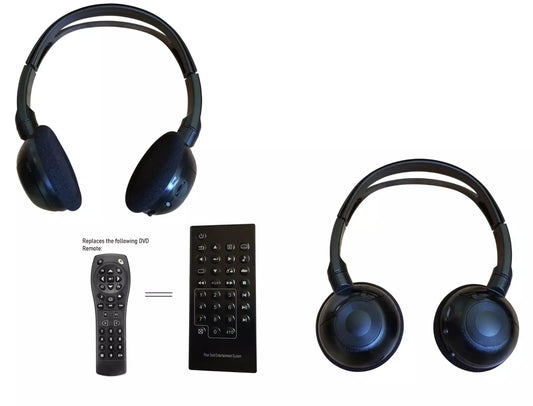 GMC Acadia DVD Remote & Headphones 07 08 2009 2010 2011 2012 2013 2014 2015