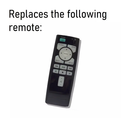 Infiniti QX80 fit DVD Remote Control & Headphones 2014 2015 2016 2017;Set of TWO