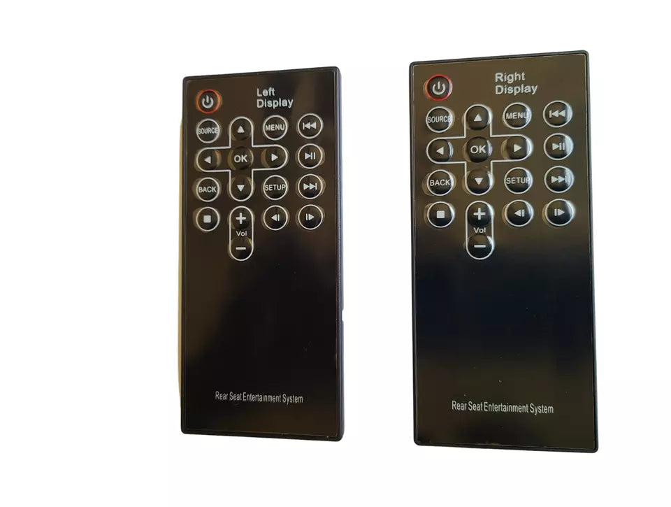 Infiniti QX80 fit DVD Remote Control & Headphones 2014 2015 2016 2017;Set of TWO