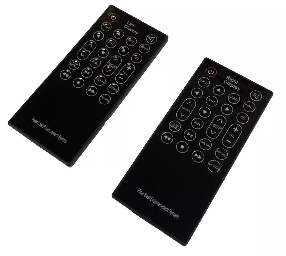 Toyota Land Cruiser Wireless Headphones and Remotes; 2013 2014 2015 2016 2017