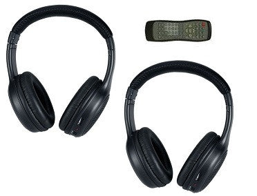 Ford Flex Invision Headrest Headphones and DVD Remote (2011-2017)