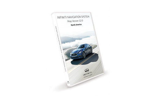 2019 Infiniti Q70 GPS Navigation Disc Map Update